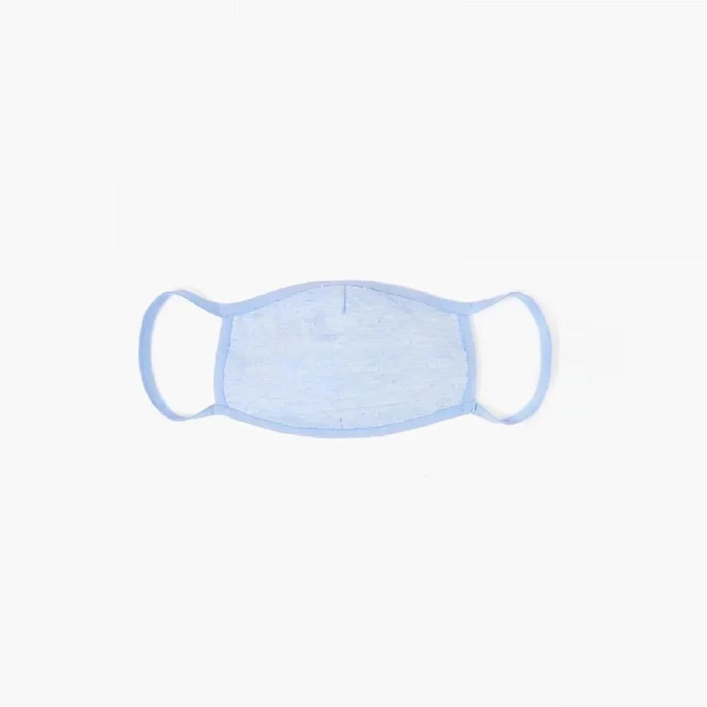 Tuckernuck Chambray Swiss Dot Civilian Face Mask Fabric Facial Covering Reusable